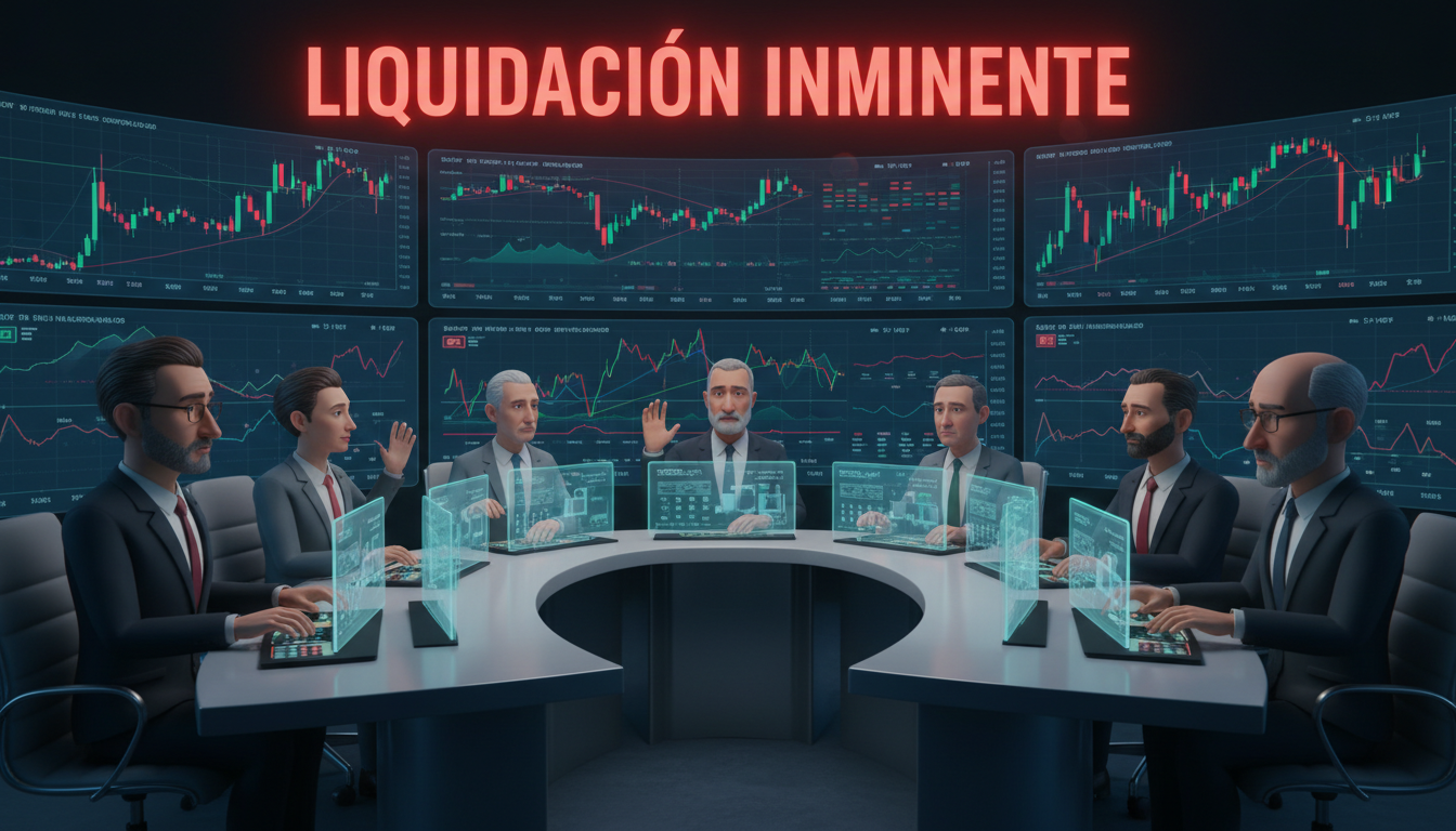 Accionistas votando en una reunión sobre liquidación de activos de Satsuma