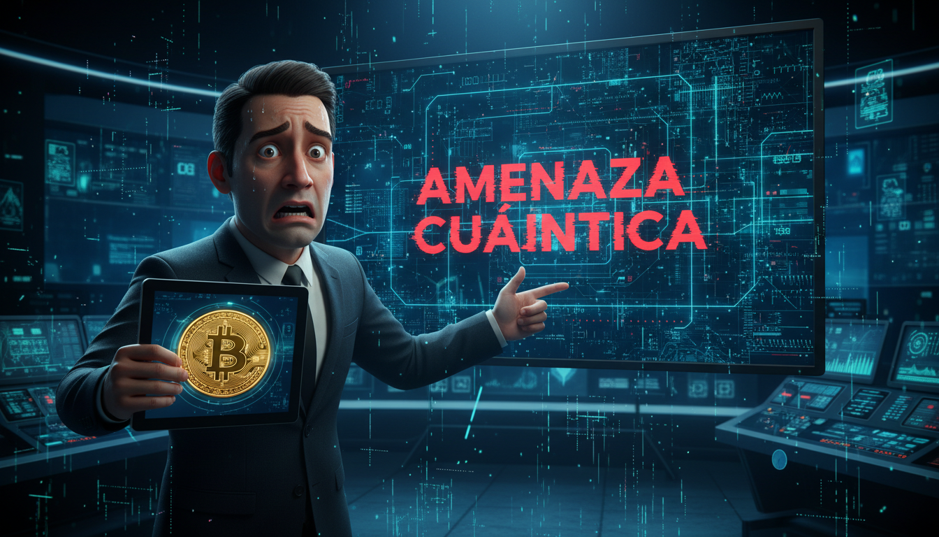 Jim Cramer vendiendo Bitcoin mientras teme por la computación cuántica.